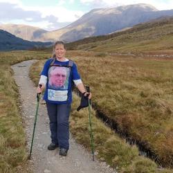 Leanne walking