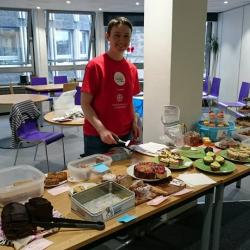 Picture of Pauline Ward smiling in a red tshirt