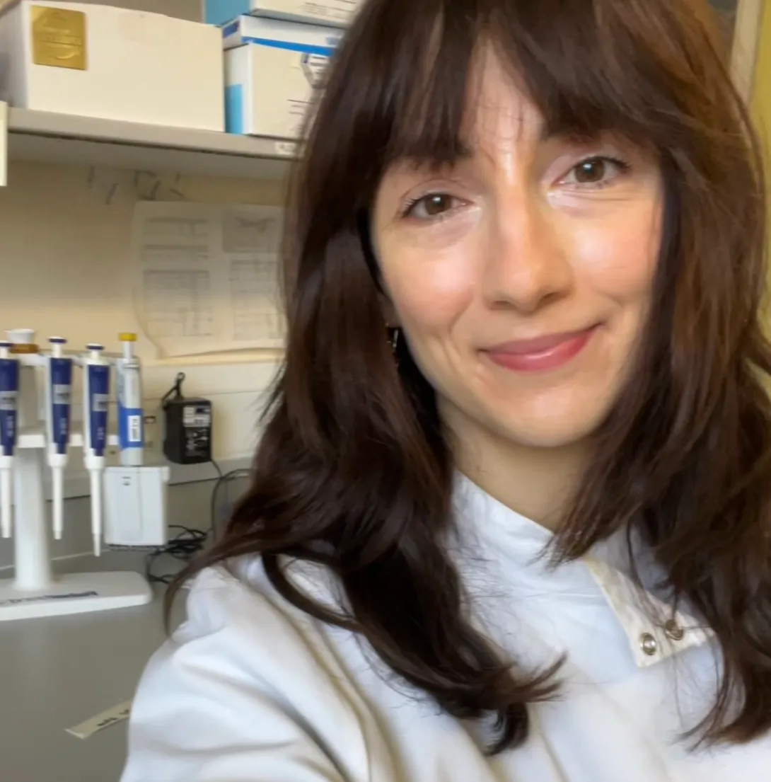 Maja Matoga in the lab